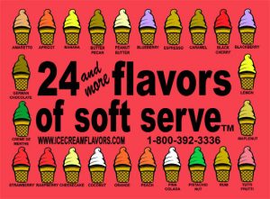 24 Flavors of Soft Serve